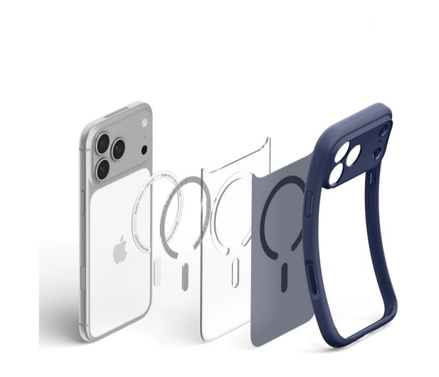 Spigen Ultra Hybrid MagSafe do iPhone 18 Pro/17 Pro (frost deep blu - 1586500 - zdjęcie 5